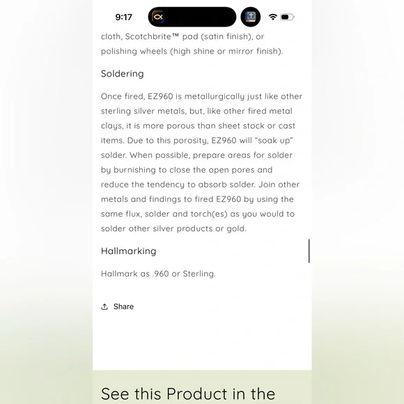 EZ960 Sterling Silver Clay - Picture 3 of 11